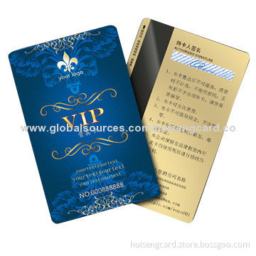 Magnetic Card with Matte or Glossy Finish